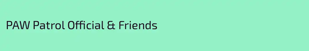 PAW Patrol Official & Friends